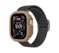 RhinoShield Funda Bumper compatible con Apple Watch Ultra 3 / Ultra 2 / Ultra [49 mm] | Funda protectora delgada, ligera y antimpactos - Cobre Atardecer