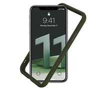 RhinoShield Funda Bumper Compatible con iPhone 11 | CrashGuard NX - Super Resistente y Personalizable - Verde Camuflaje