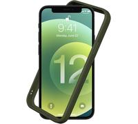 RhinoShield Funda Bumper Compatible con [iPhone 12/12 Pro] | CrashGuard NX - Carcasa con Tecnología de Absorción de Golpes - Resistente a Impactos de más de 3.5 Metros - Verde Camuflaje