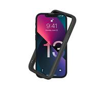 RhinoShield Funda Bumper Compatible con [iPhone 13 Mini] | CrashGuard NX - Carcasa con Tecnología de Absorción de Golpes - Resistente a Impactos de más de 3.5 Metros - Grafito