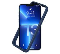 RhinoShield Funda Bumper Compatible con [iPhone 13 Pro MAX] | CrashGuard NX - Carcasa con Tecnología de Absorción de Golpes - Resistente a Impactos de más de 3.5 Metros - Azul Marino