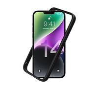 RhinoShield Funda Bumper Compatible con [iPhone 14 Plus] | CrashGuard NX - Funda con Tecnología de Absorción de Golpes - Resistente a Impactos de más de 3.5 Metros - Negro