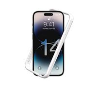 RhinoShield Funda Bumper Compatible con [iPhone 14 Pro] | CrashGuard NX - Funda con Tecnología de Absorción de Golpes - Resistente a Impactos de más de 3.5 Metros - Blanco