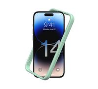 RhinoShield Funda Bumper Compatible con [iPhone 14 Pro] | CrashGuard NX - Funda con Tecnología de Absorción de Golpes - Resistente a Impactos de más de 3.5 Metros - Verde Menta