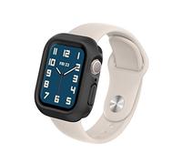 RhinoShield Funda Bumper Compatible con Apple Watch Serie 9/8 / 7 [41mm] | CrashGuard NX - Diseño Compacto con Tecnología Resistente a Impactos, Resistente al Deslizamiento - Negro Clásico