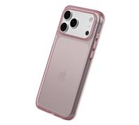 RhinoShield Funda Compatible con [iPhone 17 Pro MAX] | Funda Transparente - antidescoloramiento, Alta Transparencia, protección Militar contra caídas - Vino Rosado