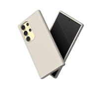 RhinoShield Funda Compatible con [Galaxy S24 Ultra] | SolidSuit - Funda con Tecnología de Absorción de Golpes - Resistente a Impactos de más de 3.5 Metros -Beige Arena