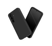 RhinoShield Funda Compatible con [Galaxy S25] | SolidSuit - Funda con Tecnología de Absorción de Golpes - Resistente a Impactos de más de 3.5 Metros - Negro