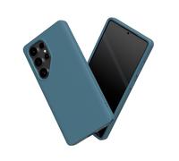 RhinoShield Funda Compatible con [Galaxy S25 Ultra] | SolidSuit - Funda con Tecnología de Absorción de Golpes - Resistente a Impactos de más de 3.5 Metros - Azul océano