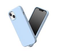 RhinoShield Funda Compatible con [iPhone 13/14] | SolidSuit - Funda con Tecnología de Absorción de Golpes - Resistente a Impactos de más de 3.5 Metros - Azul Glaciar