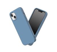 RhinoShield Funda Compatible con [iPhone 13 Mini] | SolidSuit - Funda con Tecnología de Absorción de Golpes - Resistente a Impactos de más de 3.5 Metros - Azul Ola