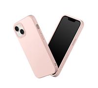 RhinoShield Funda Compatible con [iPhone 14/13] | SolidSuit - Funda con Tecnología de Absorción de Golpes - Resistente a Impactos de más de 3.5 Metros - Rosa