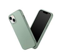 RhinoShield Funda Compatible con [iPhone 14/13] | SolidSuit - Funda con Tecnología de Absorción de Golpes - Resistente a Impactos de más de 3.5 Metros - Verde Salvia