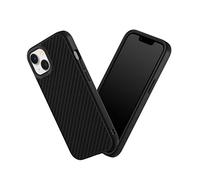 RhinoShield Funda Compatible con [iPhone 14/13] | SolidSuit - Funda con Tecnología de Absorción de Golpes - Resistente a Impactos de más de 3.5 Metros - Fibra de Carbono