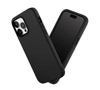 RhinoShield Funda Compatible con [iPhone 14 Pro MAX] | SolidSuit - Funda con Tecnología de Absorción de Golpes - Resistente a Impactos de más de 3.5 Metros - Negro Clásico