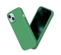 RhinoShield Funda Compatible con [iPhone 15] | SolidSuit - Funda con Tecnología de Absorción de Golpes - Resistente a Impactos de más de 3.5 Metros - Verde Periquito