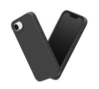 RhinoShield Funda Compatible con [iPhone 16e] | SolidSuit - Funda con Tecnología de Absorción de Golpes - Resistente a Impactos de más de 3.5 Metros - Negro