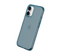 RhinoShield Funda Compatible con [iPhone 17] | Funda Transparente - antidescoloramiento, Alta Transparencia, protección Militar contra caídas - Azul Noche
