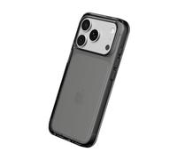 RhinoShield Funda Compatible con [iPhone 17 Pro] | Funda Transparente - antidescoloramiento, Alta Transparencia, protección Militar contra caídas - Negro Cuarzo