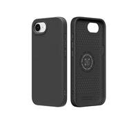RhinoShield Funda Compatible con [iPhone 16e] | SolidSuit - Funda con Tecnología de Absorción de Golpes - Resistente a Impactos de más de 3.5 Metros - Negro