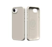 RhinoShield Funda Compatible con [iPhone 17e / 16e] | SolidSuit - Funda con Tecnología de Absorción de Golpes - Resistente a Impactos de más de 3.5 Metros - Beige Arena