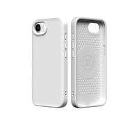 RhinoShield Funda Compatible con [iPhone 17e / 16e] | SolidSuit - Funda con Tecnología de Absorción de Golpes - Resistente a Impactos de más de 3.5 Metros - Blanco
