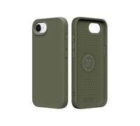 RhinoShield Funda Compatible con [iPhone 17e / 16e] | SolidSuit - Funda con Tecnología de Absorción de Golpes - Resistente a Impactos de más de 3.5 Metros - Verde Alga