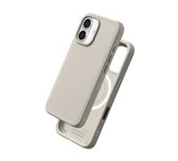 RhinoShield Funda Compatible con Magsafe para [iPhone 16 Plus] | SolidX - Funda Protectora Reforzada antimpactos y protección contra Caídas - Beige Arena