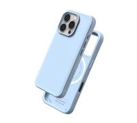 RhinoShield Funda Compatible con Magsafe para [iPhone 16 Pro] | SolidX - Funda Protectora Reforzada antimpactos y protección contra Caídas - Azul Glaciar