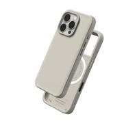 RhinoShield Funda Compatible con Magsafe para [iPhone 16 Pro] | SolidX - Funda Protectora Reforzada antimpactos y protección contra Caídas - Beige Arena