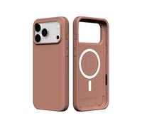 RhinoShield Funda Compatible con MagSafe para [iPhone 17 Pro MAX] | SolidX: protección Reforzada contra Golpes, Delgado con protección contra caídas de Grado Militar - Mus de Chocolate