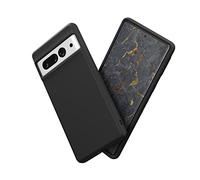 RhinoShield Funda Compatible con [Pixel 7 Pro] | SolidSuit - Funda con Tecnología de Absorción de Golpes - Resistente a Impactos de más de 3.5 Metros - Negro Clásico