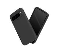 RhinoShield Funda Compatible con Pixel 9 Pro XL | SolidSuit - Funda Protectora de diseño Delgado Que Absorbe los Golpes con Acabado Mate, protección contra caídas de 3,5 m, Color Negro