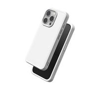 RhinoShield Funda [iPhone 15 Pro MAX] | SolidX - Funda Protectora Reforzada antimpactos y protección contra Caídas - Blanco