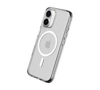 RhinoShield Funda [iPhone 17] Compatible con MagSafe l Funda Transparente - antidescoloramiento, Alta claridad, magnetismo Fuerte y protección Militar contra caídas - Transparente