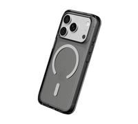 RhinoShield Funda [iPhone 17 Pro] Compatible con MagSafe l Funda Transparente - antidescoloramiento, Alta claridad, magnetismo Fuerte y protección Militar contra caídas- Negro Cuarzo