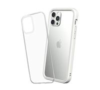 RhinoShield Funda Modular Compatible con [iPhone 12/12 Pro] | Mod NX - Carcasa Personalizable Protectora Resistente a Impactos - Blanco