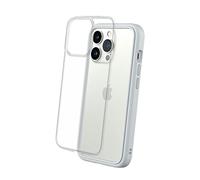 RhinoShield Funda Modular Compatible con [iPhone 13 Pro] | Mod NX - Carcasa Personalizable Protectora Resistente a Impactos - Gris Platino