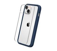 RhinoShield Funda Modular Compatible con [iPhone 14] | Mod NX - Funda Personalizable Protectora Resistente a Impactos - Azul Marino