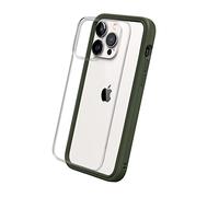RhinoShield Funda Modular Compatible con [iPhone 14 Pro MAX] | Mod NX - Funda Personalizable Protectora Resistente a Impactos - Verde Camuflaje