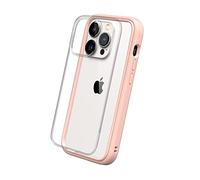 RhinoShield Funda Modular Compatible con [iPhone 14 Pro] | Mod NX - Funda Personalizable Protectora Resistente a Impactos - Rosa