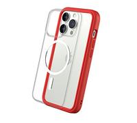 RhinoShield Funda Modular Mod NX (MagSafe Compatible) [iPhone 13 Pro MAX] | Mod NX - Fuerza magnética Superior, Funda Protectora de Alta Resistencia, resiste caídas de 3.5 Metros - Rojo