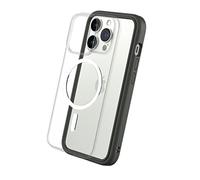 RhinoShield Funda Modular Mod NX (MagSafe Compatible) [iPhone 13 Pro MAX] | Mod NX - Fuerza magnética Superior, Funda Protectora de Alta Resistencia, resiste caídas de 3.5 Metros - Plata