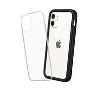 RhinoShield Funda Modular Compatible con [iPhone 12 Mini] | Mod NX - Carcasa Personalizable Protectora Resistente a Impactos - Negro