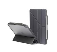 RhinoShield Funda para iPad Compatible con [iPad Air 5/4 Gen (10,9 Pulgadas), iPad Air M4 / M3 / M2 (11 Pulgadas)] Soporte multiángulo,Folio magnético Desmontable,Resistente a caídas-Gris definitivo
