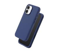 RhinoShield Funda para [iPhone 16 Plus] | SolidX - Funda Protectora Reforzada antimpactos y protección contra Caídas - Azul Ultramar