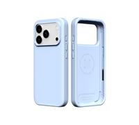 RhinoShield Funda para teléfono Compatible con [iPhone 17 Pro] | SolidX: protección Reforzada contra Golpes, diseño Minimalista y Delgado con protección contra caídas de Grado Militar - Azul Glaciar