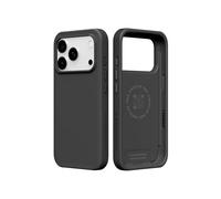 RhinoShield Funda para teléfono Compatible con [iPhone 17 Pro] | SolidX: protección Reforzada contra Golpes, diseño Minimalista y Delgado con protección contra caídas de Grado Militar - Negro
