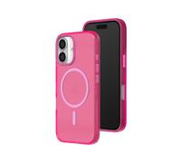 RhinoShield Funda Protectora JellyTint Transparente Compatible con MagSafe para [iPhone 16 Plus] | Fuerza Magnética Superior, Resiste Arañazos, Antigolpes, Diseño de Recorte para Cámara - Rosa Cereza