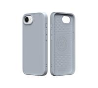 RhinoShield Funda Compatible con [iPhone 16e] | SolidSuit - Funda con Tecnología de Absorción de Golpes - Resistente a Impactos de más de 3.5 Metros - Gris Ceniza